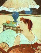 Mary Cassatt The Lamp china oil painting reproduction